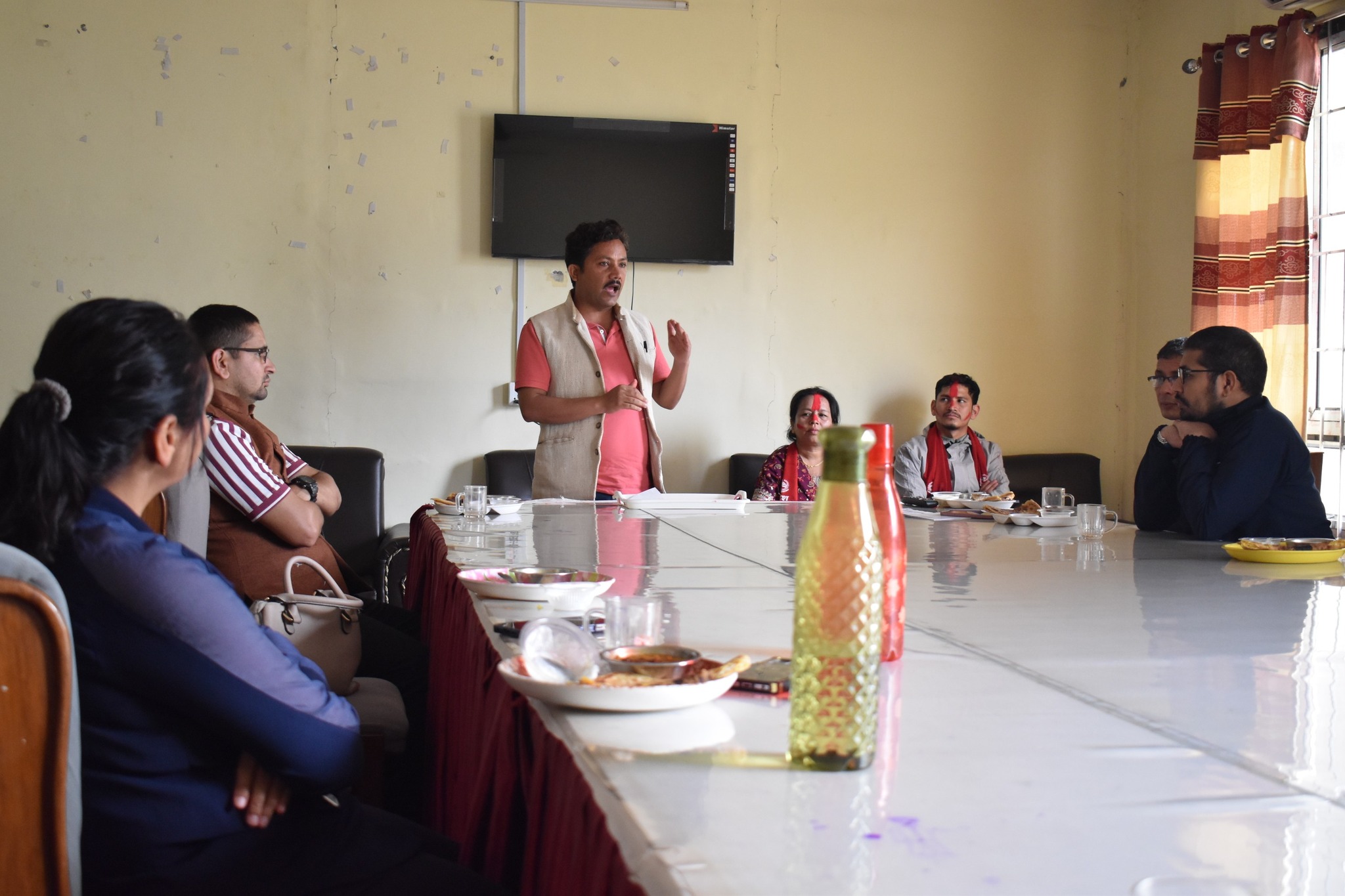 सरस्वती पाठक र आशिष बोसलको बिदाइ तथा शुभकामना कार्यक्रम सम्पन्न