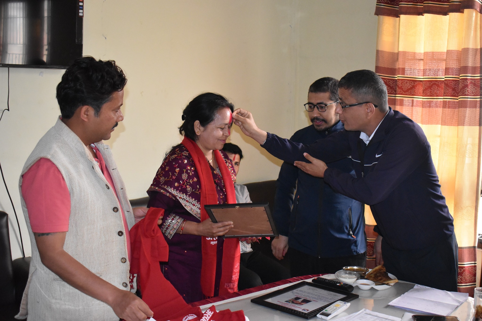 सरस्वती पाठक र आशिष बोसलको बिदाइ तथा शुभकामना कार्यक्रम सम्पन्न