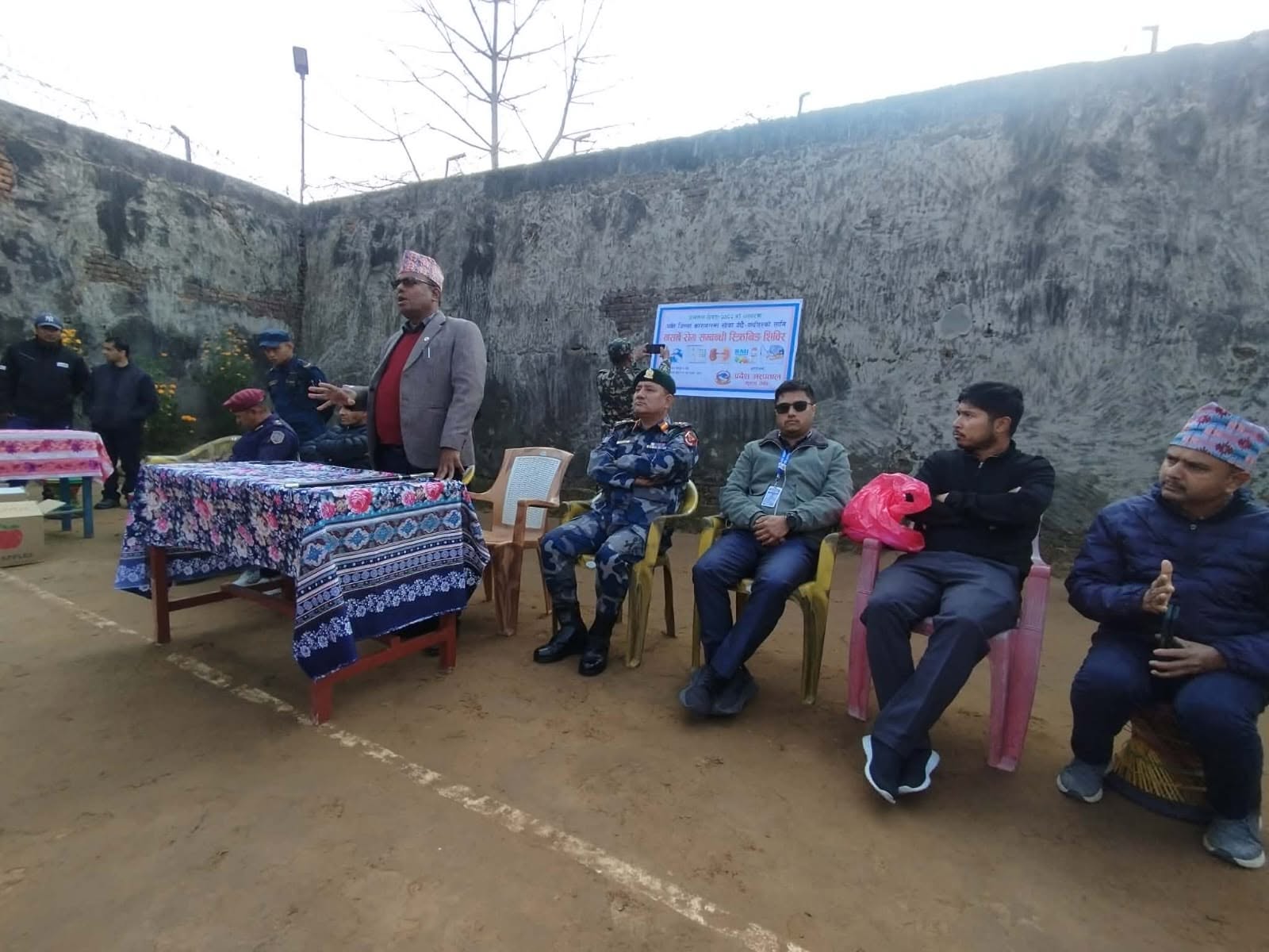 प्रजातन्त्र दिवस २०८२ : कैदीबन्दीका लागि नसर्ने रोग स्क्रिनिङ कार्यक्रम सम्पन्न